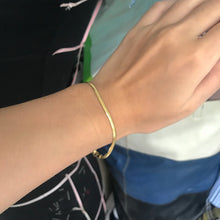 Load image into Gallery viewer, Thin Snake Chain Bracelet