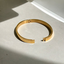 Load image into Gallery viewer, The Flat Thick Plain Bangle