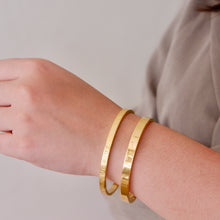 Load image into Gallery viewer, The Flat Thick Plain Bangle