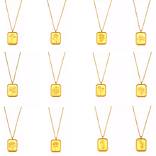 Load image into Gallery viewer, Birth Flower Chain Necklace