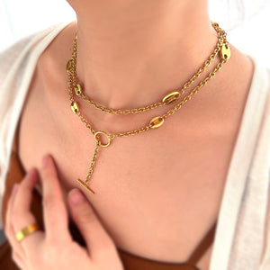 Monaco Toggle Long Necklace
