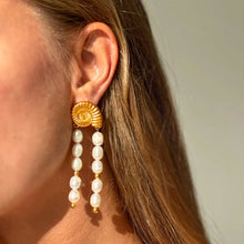 Load image into Gallery viewer, Venice Pearl Drop Earrings