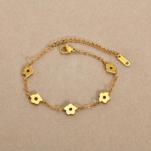 Load image into Gallery viewer, Fleur Dainty Chain Bracelet