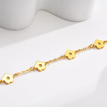 Load image into Gallery viewer, Fleur Dainty Chain Bracelet