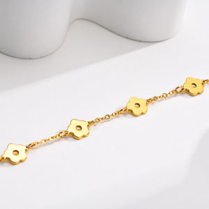 Fleur Dainty Chain Bracelet
