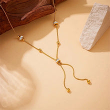 Load image into Gallery viewer, Aria Lariat Chain Necklace