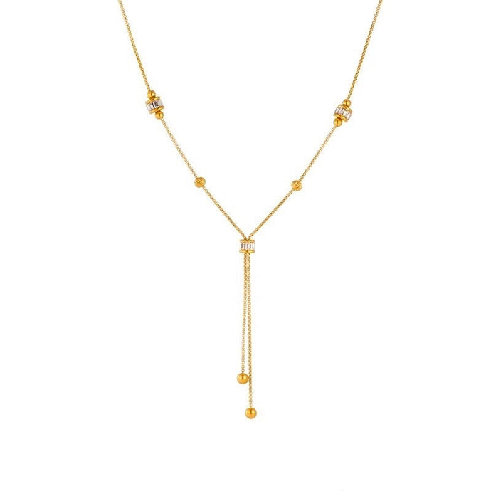 Aria Lariat Chain Necklace