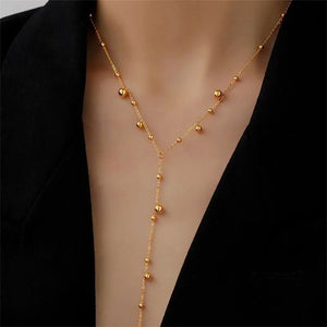 Naomi Lariat Chain Necklace