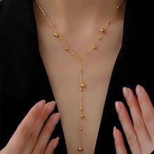 Load image into Gallery viewer, Naomi Lariat Chain Necklace