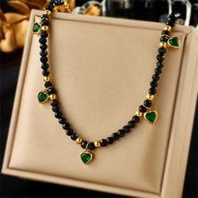 Load image into Gallery viewer, Capri Beaded Chain Necklace