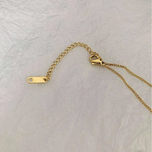 Pin Drop Lariat Chain Necklace