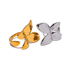 Load image into Gallery viewer, Petal Statement Ring in GOLD / SILVER