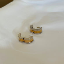 Load image into Gallery viewer, Andre Small Chunky Hoop Earrings