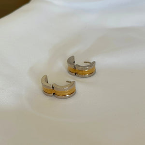 Andre Small Chunky Hoop Earrings