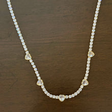 Load image into Gallery viewer, Amor Tennis Diamond Necklace