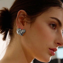 Load image into Gallery viewer, Lover Heart Stud Earrings