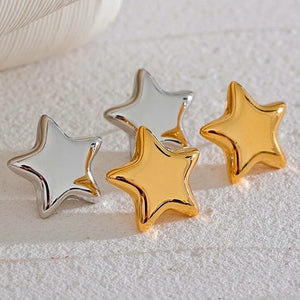Astro Star Stud Earrings