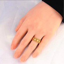 Load image into Gallery viewer, Vienna Adjustable Ring in GOLD / SILVER