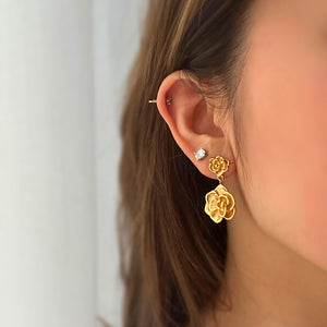 Camellia Drop Earrings