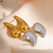 Load image into Gallery viewer, Droplet Stud Statement Earrings