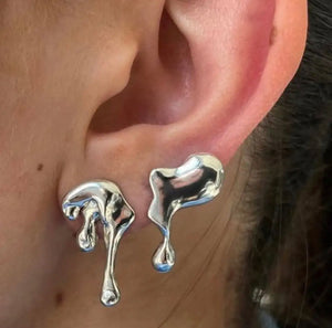 Lava Liquid Stud Earrings