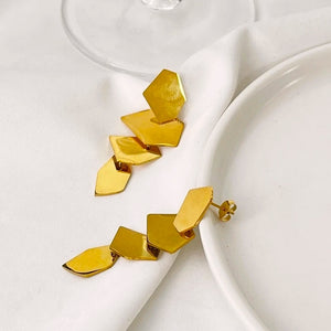 Fragments Mirror Earrings