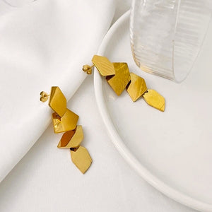 Fragments Mirror Earrings