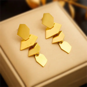 Fragments Mirror Earrings