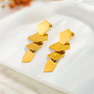 Fragments Mirror Earrings