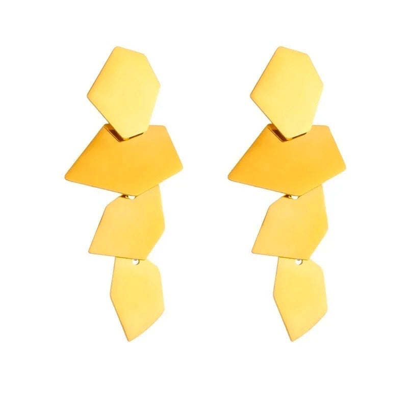 Fragments Mirror Earrings