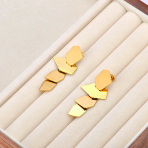 Fragments Mirror Earrings