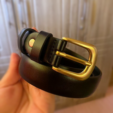 Load image into Gallery viewer, Basic Leather Belt in Espresso