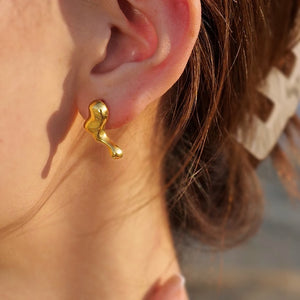 Lava Liquid Stud Earrings