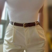 Load image into Gallery viewer, Basic Leather Belt in Espresso