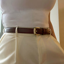 Load image into Gallery viewer, Basic Leather Belt in Espresso