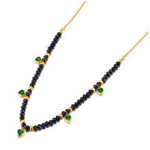 Load image into Gallery viewer, Capri Beaded Chain Necklace