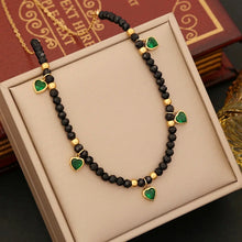 Load image into Gallery viewer, Capri Beaded Chain Necklace