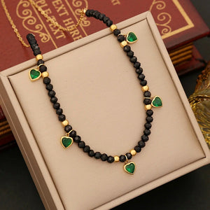 Capri Beaded Chain Necklace