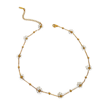 Load image into Gallery viewer, Santan Flower Necklace in Red or White