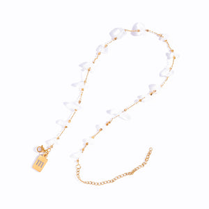 Moonstone Chain Necklace