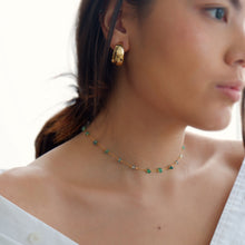 Load image into Gallery viewer, Aventurine Chain Necklace