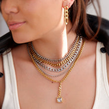 Load image into Gallery viewer, Virge Curb Necklace - Gold