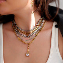 Load image into Gallery viewer, Virge Curb Necklace - Gold