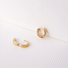 Load image into Gallery viewer, Gold Emily Hugger Earrings