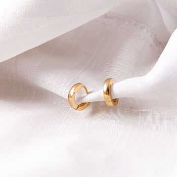 Gold Emily Hugger Earrings