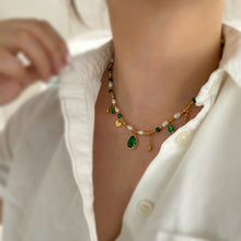Load image into Gallery viewer, Elle Beaded Chain Necklace