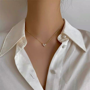 Hearty Diamond Necklace