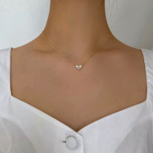 Hearty Diamond Necklace