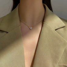 Load image into Gallery viewer, Hearty Diamond Necklace