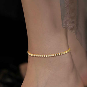 Iced Tennis Anklet